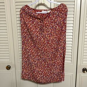 Women’s petite size 8 floral skirt